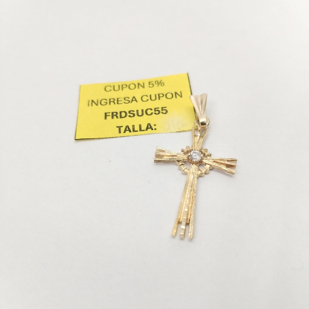 CRUZ ORO 14 K 2,60 GRMS (SEMINUEVO)