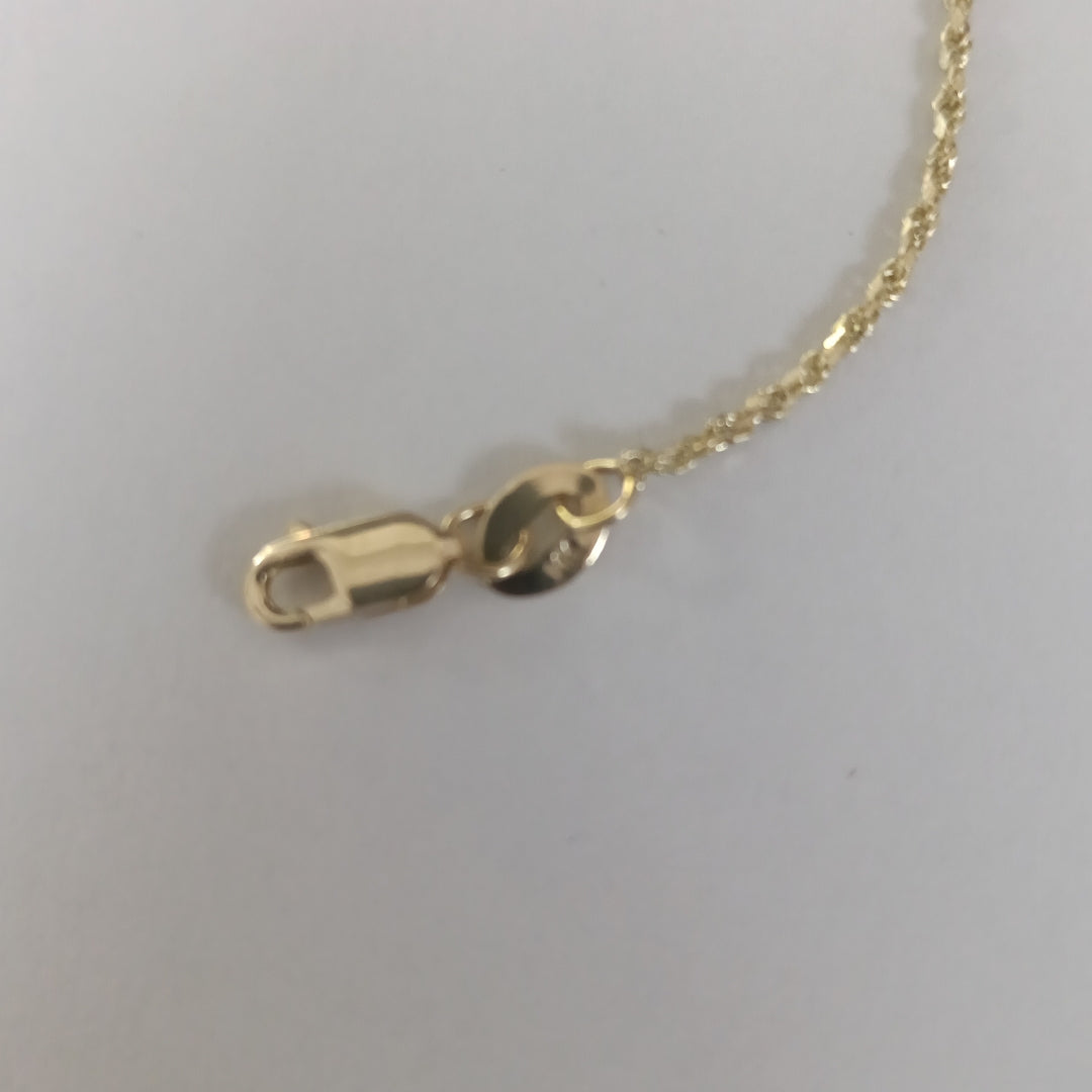 PULSERA TORZAL 14K 18 CM 1.2 GR (NUEVO)