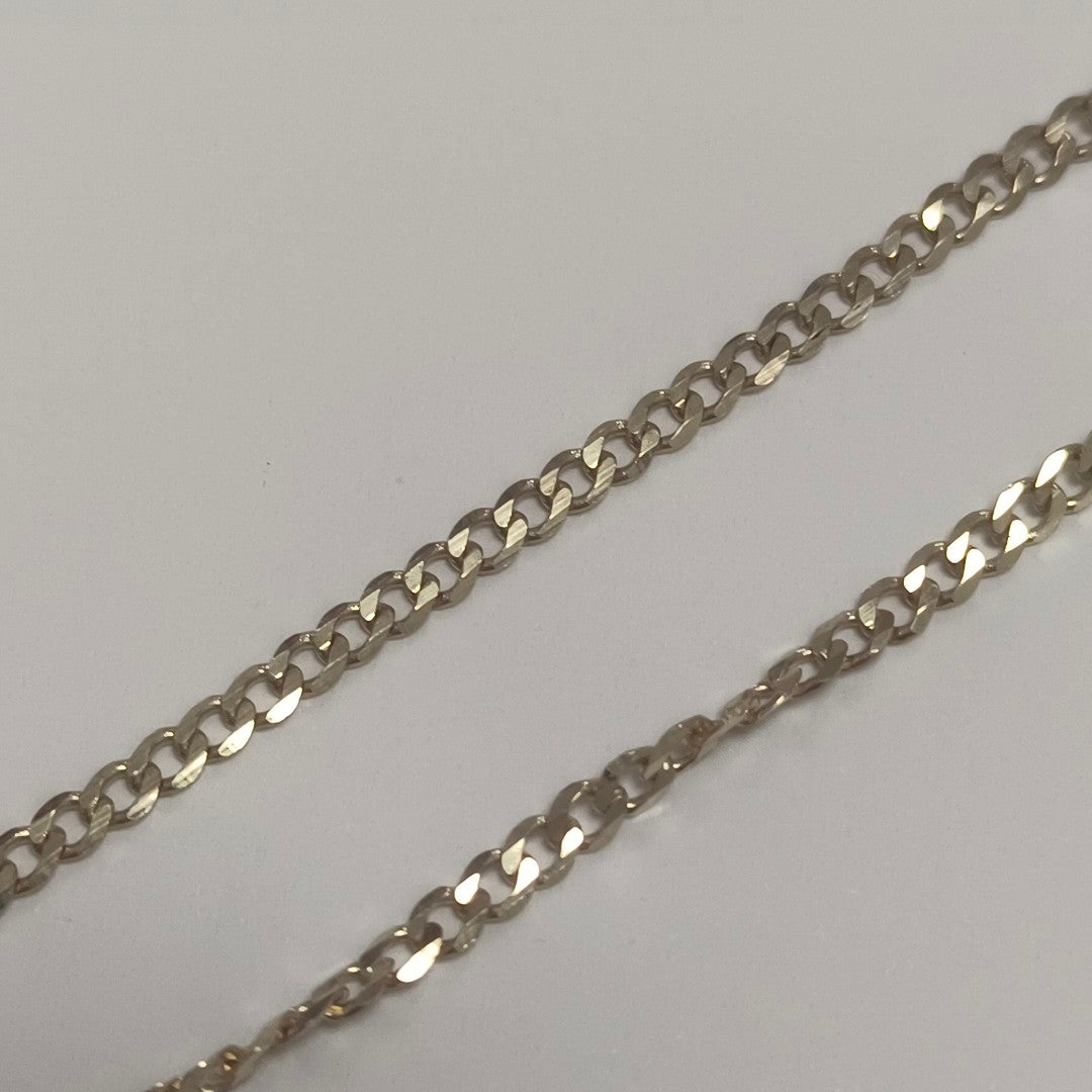 CADENA BARBADA 14K 55 CM 5.8 GR (NUEVO)