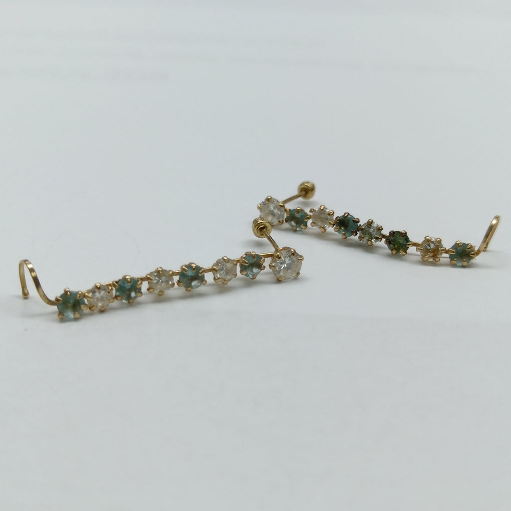 ARETES PAR ORO 14 K 1,40 GRMS (SEMINUEVO)
