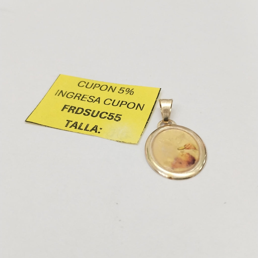 MEDALLA RELIGIOSA ORO 14 K 1,00 GRMS (SEMINUEVO)