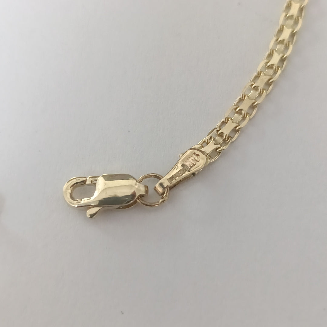PULSERA BISMARK 14K 18 CM 2.3 GR (NUEVO)