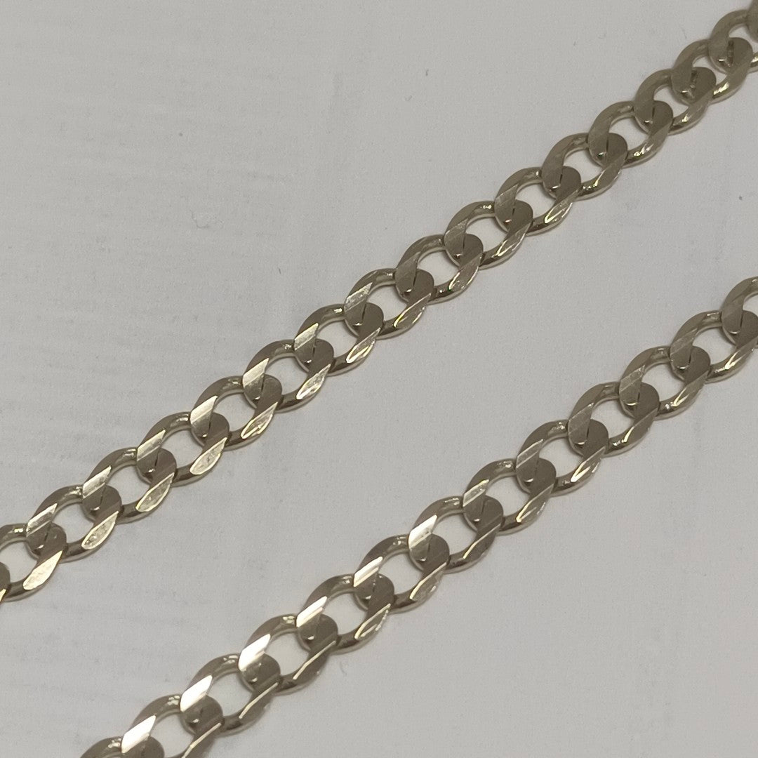 CADENA BARBADA 14K 55 CM 12.6 GR (NUEVO)
