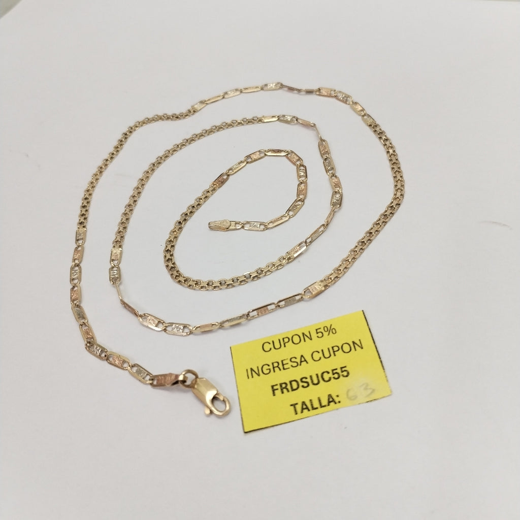 CADENA ORO 14 K 10,60 GRMS (SEMINUEVO)