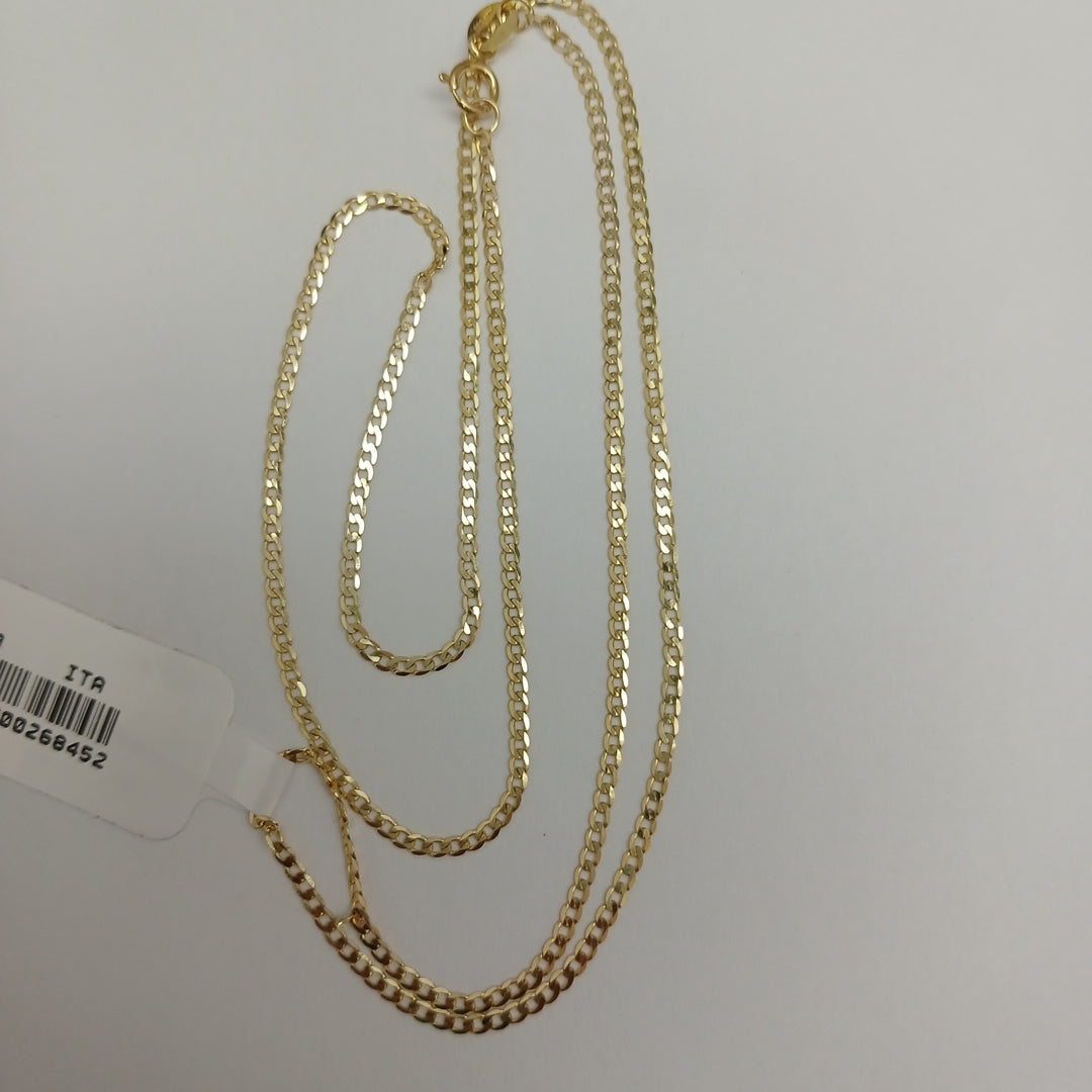 CADENAS BARBADA AMARILLA ORO 14K 1.9 (NUEVO)