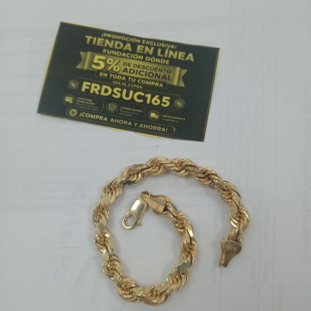 PULSERA ORO 14 K 20.8 GRMS (SEMINUEVO)