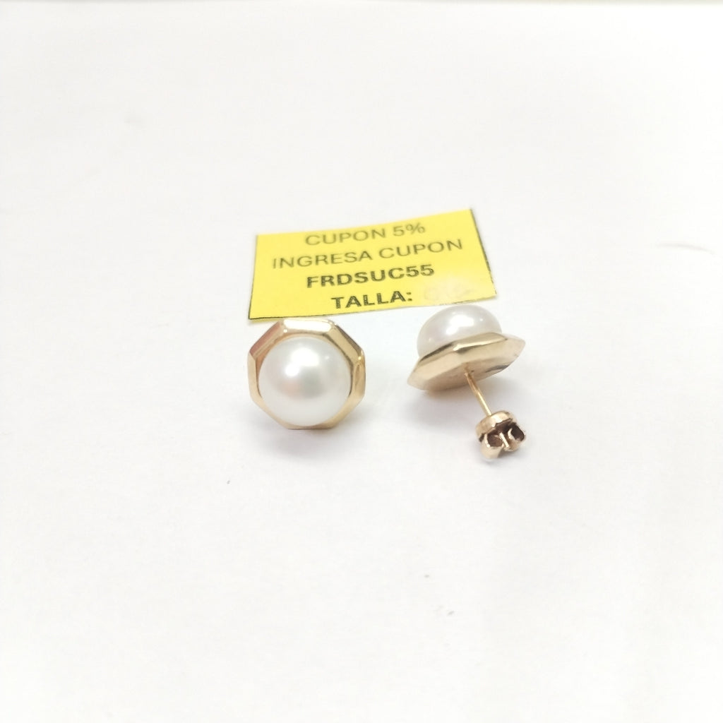 BROQUELES PAR ORO 14 K 3,50 GRMS (SEMINUEVO)