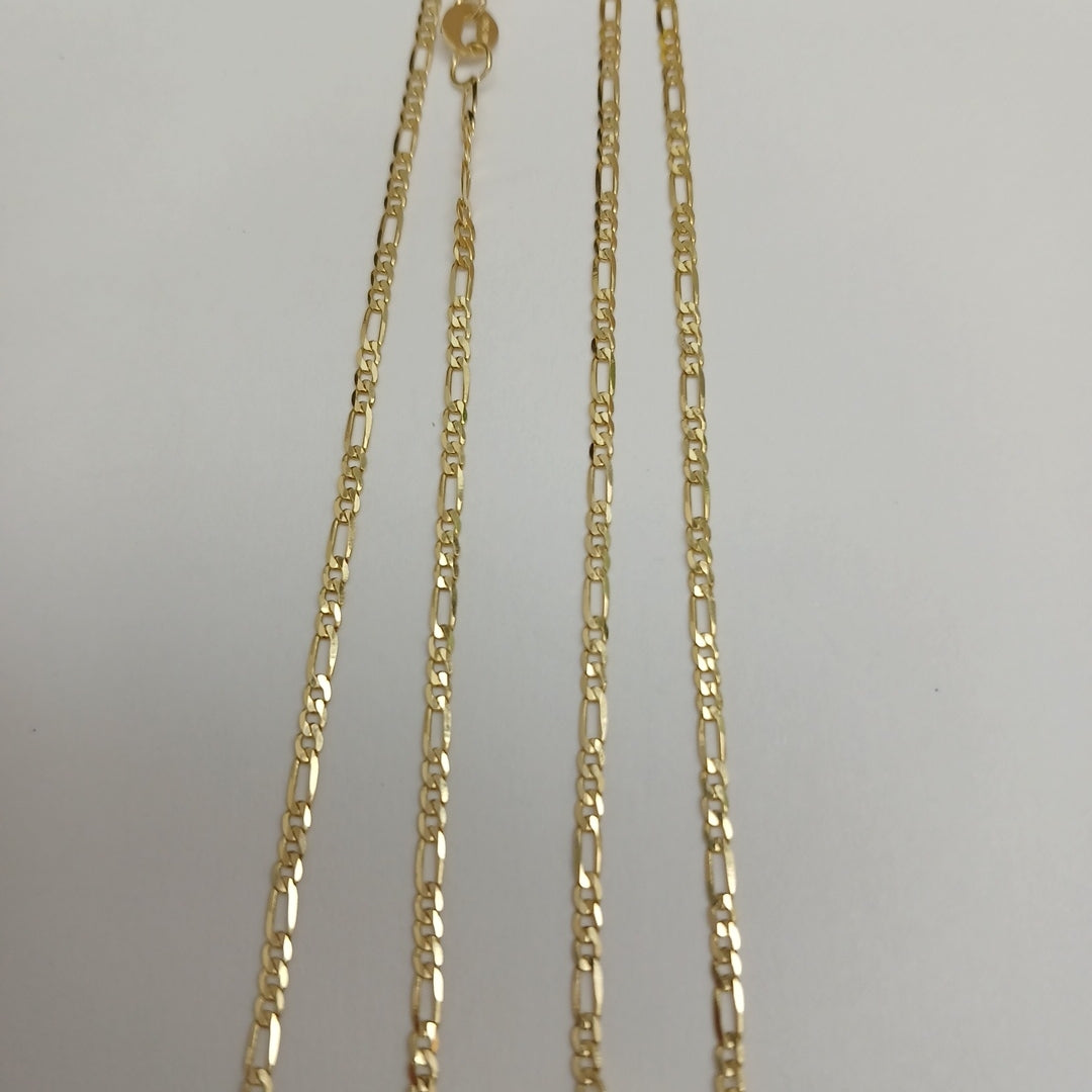CADENAS CARTIER 3 1 AMARILLA ORO 14K 1.9 (NUEVO)