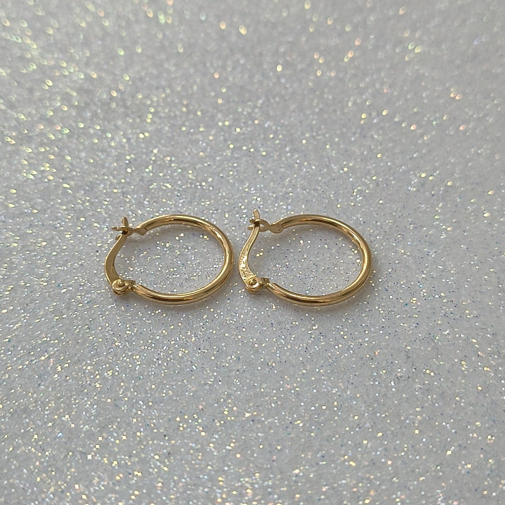 ARETES ARRACADAS 14K 1.2 GR (NUEVO)