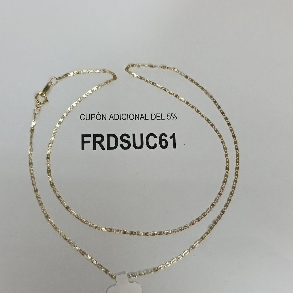 CADENA ORO 10 K 1.6 GRMS (SEMINUEVO)