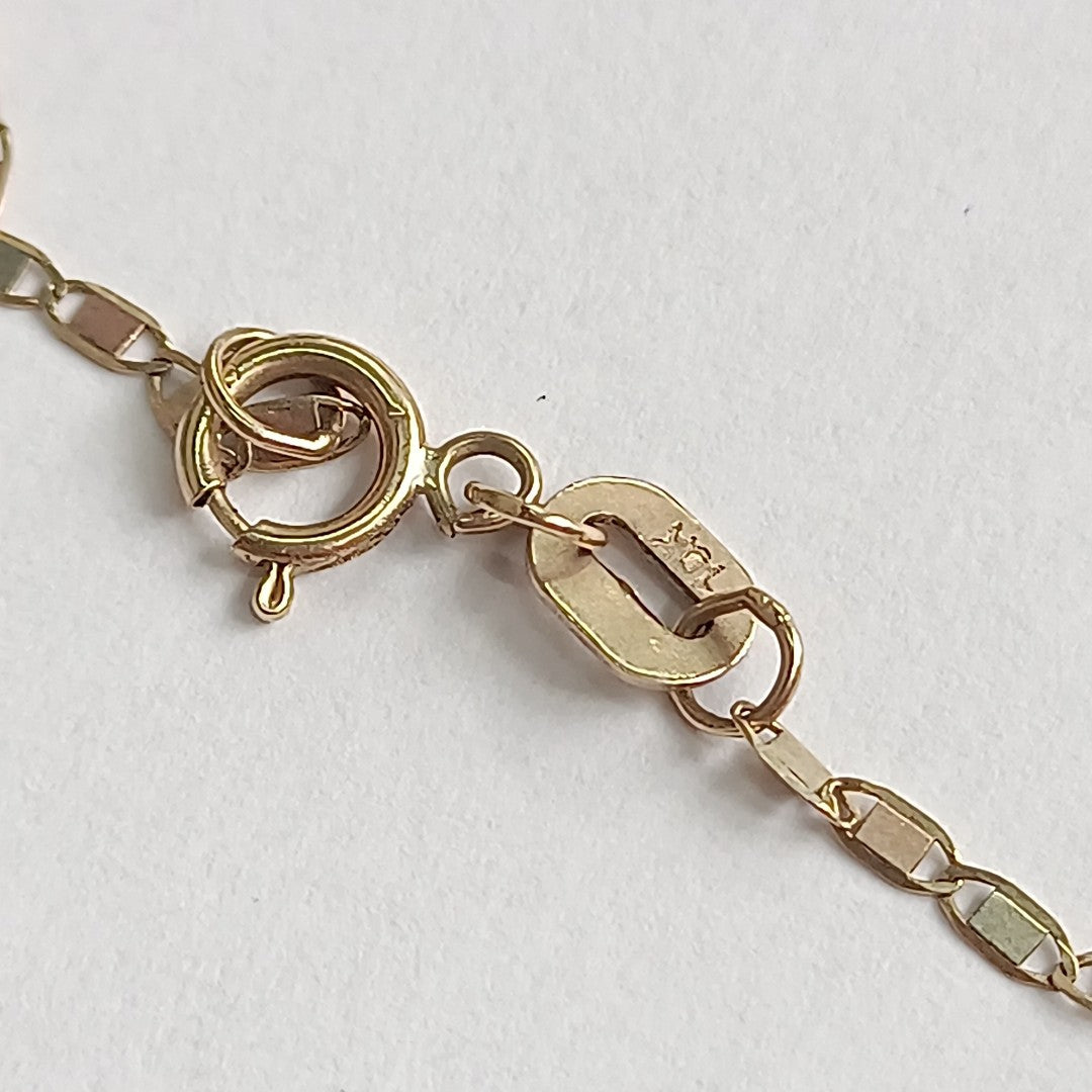 CADENA ORO COMBINADO 10 K 1,50 GRMS (SEMINUEVO)
