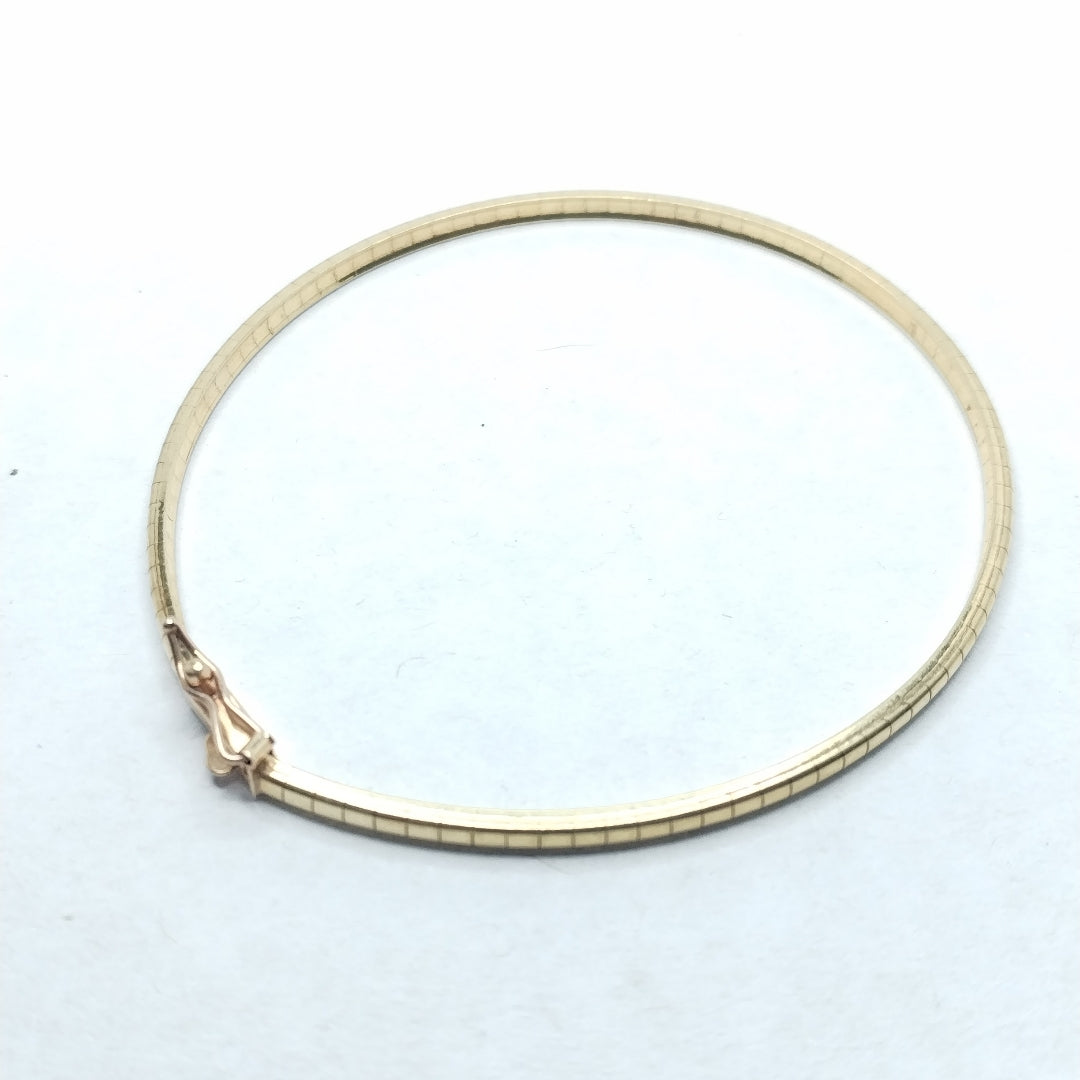 PULSERA RIGIDA ORO 14 K 5.8 GRMS (SEMINUEVO)