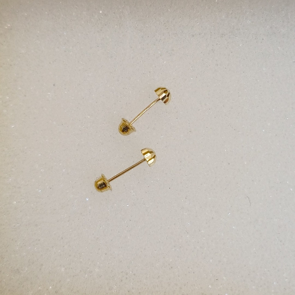 BROQUELES BROQUEL FIG HONGO 14K 0.17 GR (NUEVO)