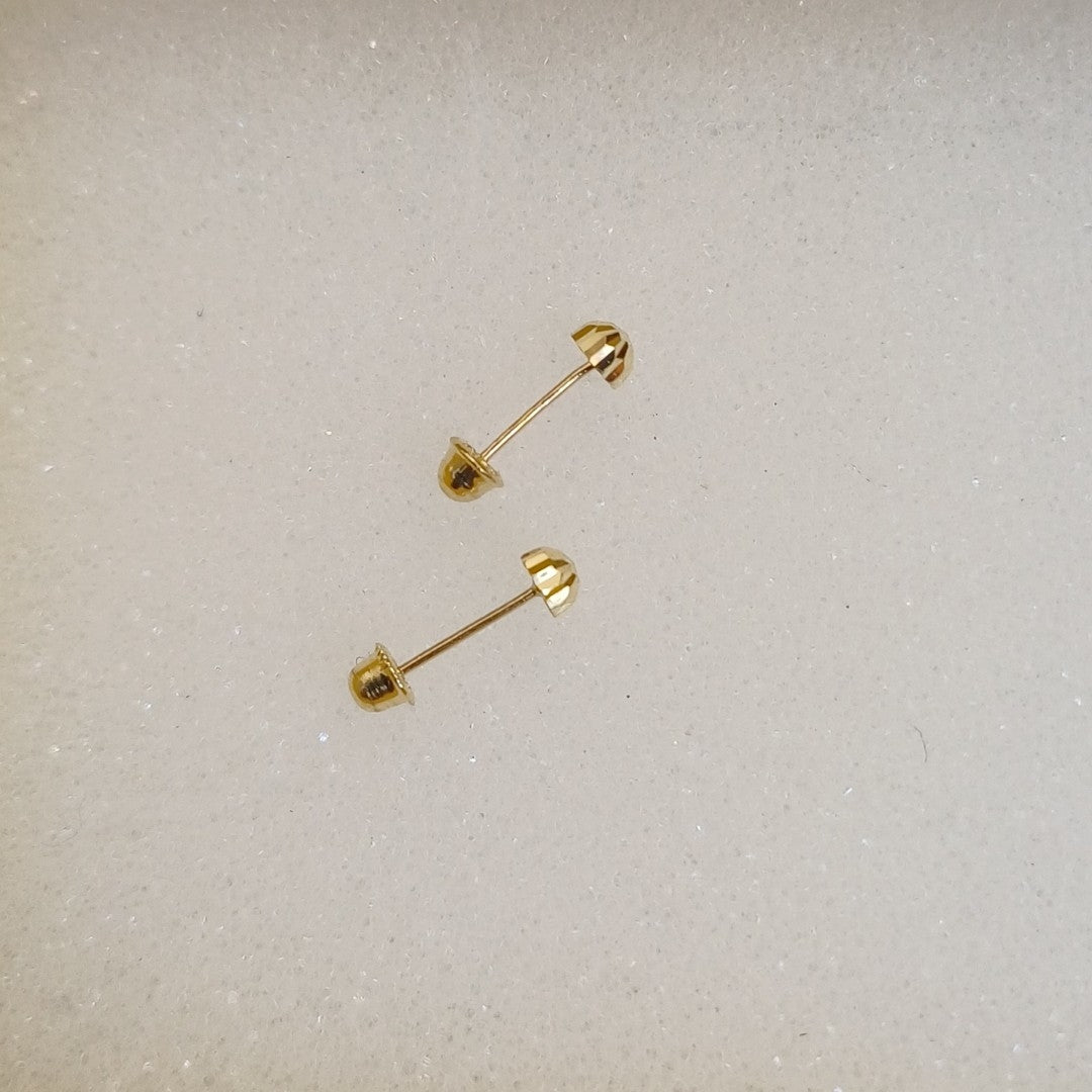 BROQUELES BROQUEL FIG HONGO 14K 0.17 GR (NUEVO)