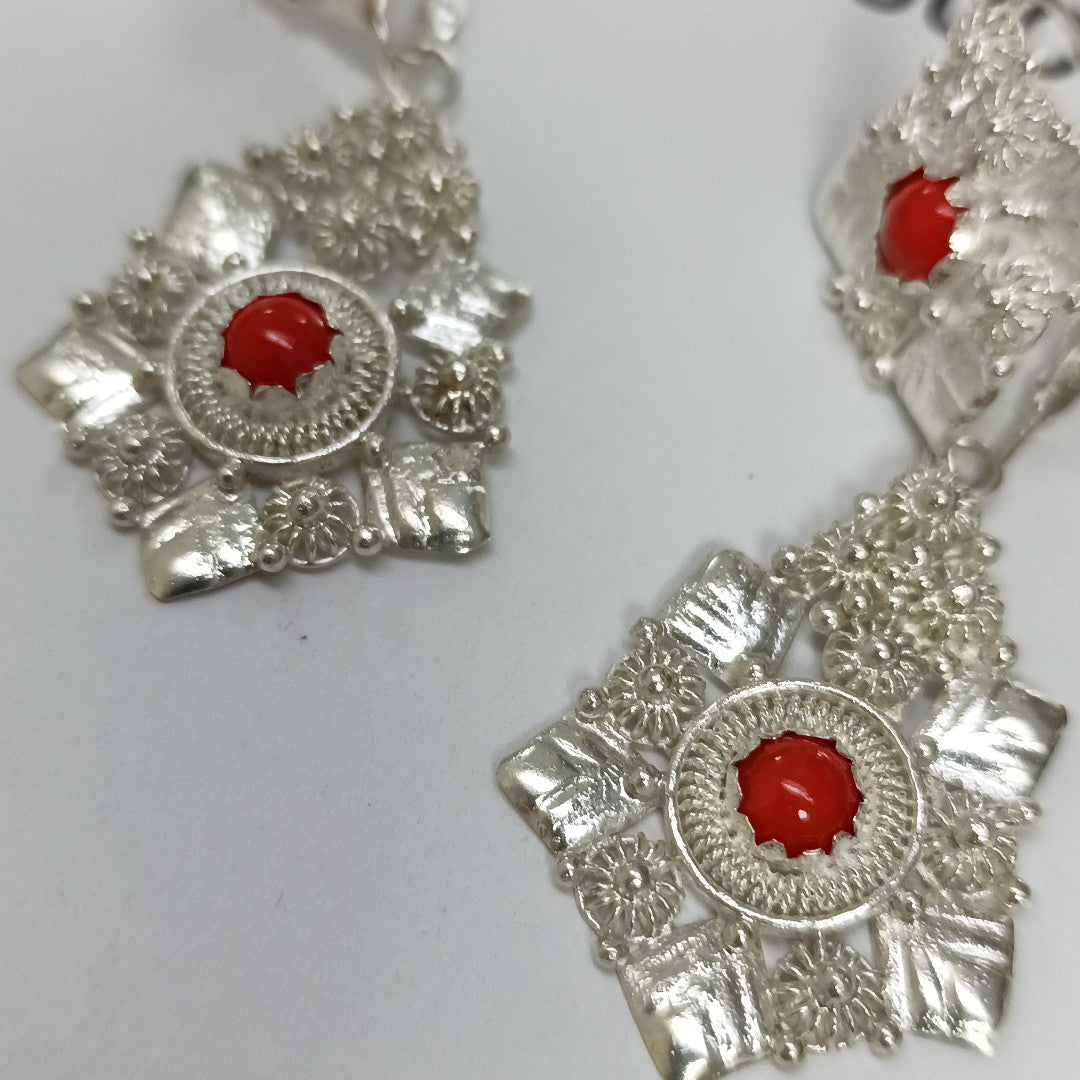 ARETES PAR PLATA 17.7 GRMS (SEMINUEVO)
