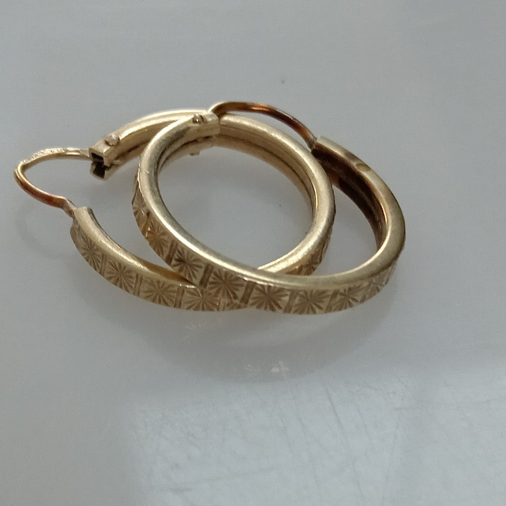ARETES PAR ORO 10 K 2 GRMS (SEMINUEVO)