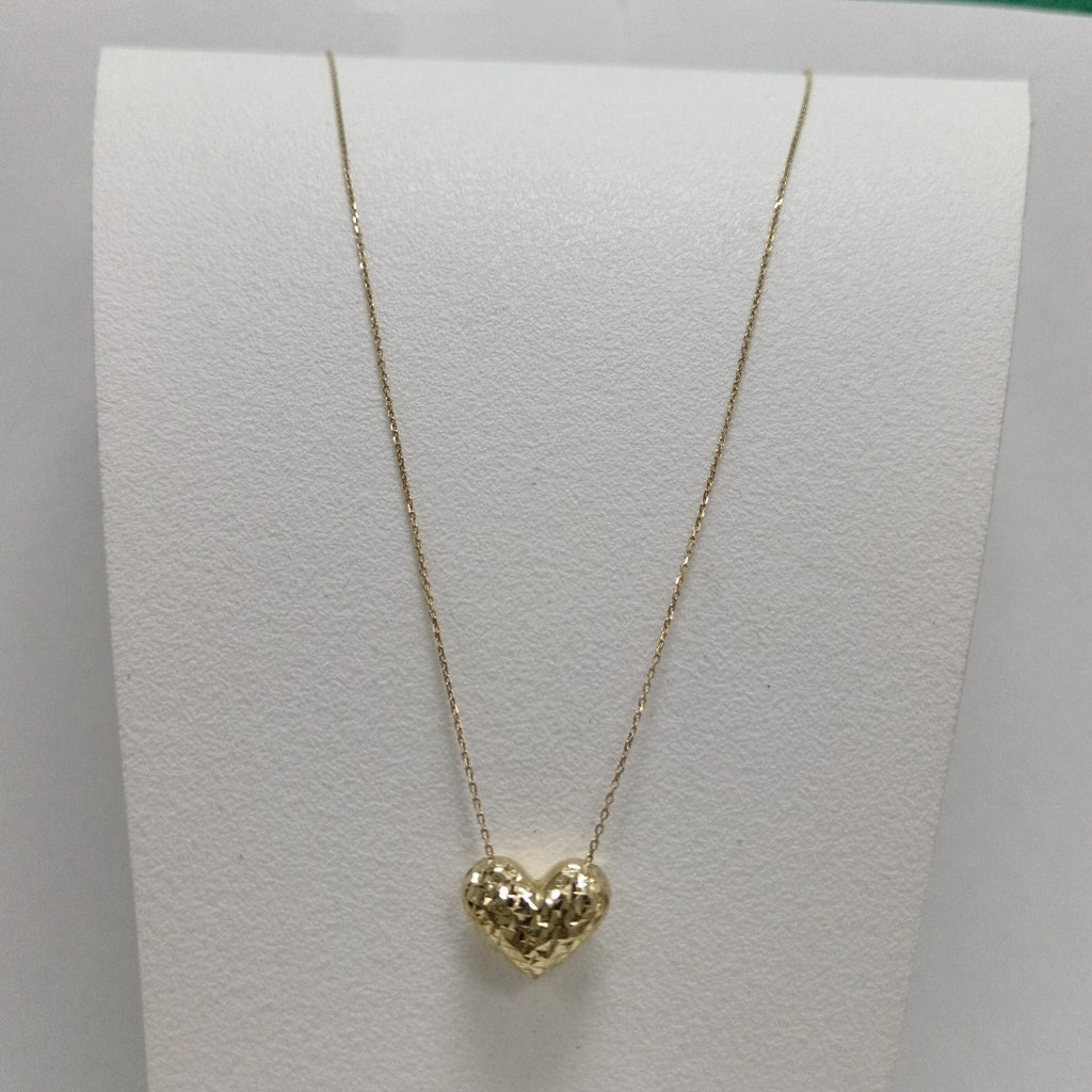 CADENA, DIJE ORO 14 K 1.6 GRMS (SEMINUEVO)