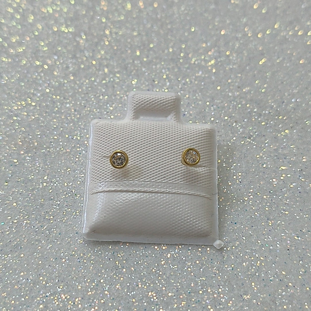 BROQUELES BROQUEL C CIRCONIA 14K 0.1501 GR (NUEVO)