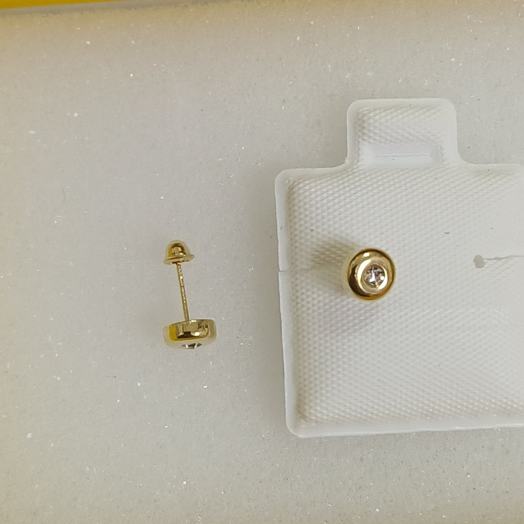 BROQUELES BROQUEL C CIRCONIA 14K 0.27 GR (NUEVO)