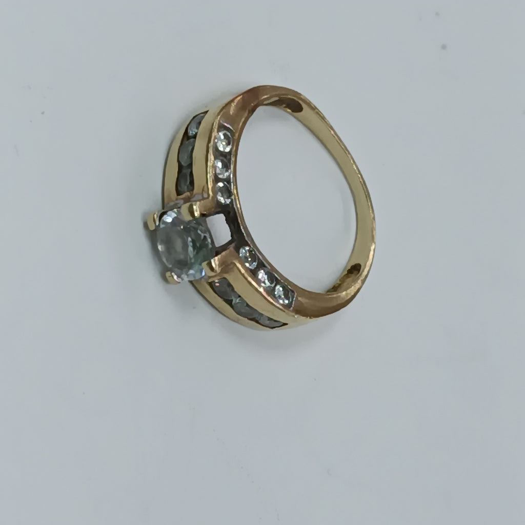 ANILLO ORO 10 K 3,90 GRMS (SEMINUEVO)