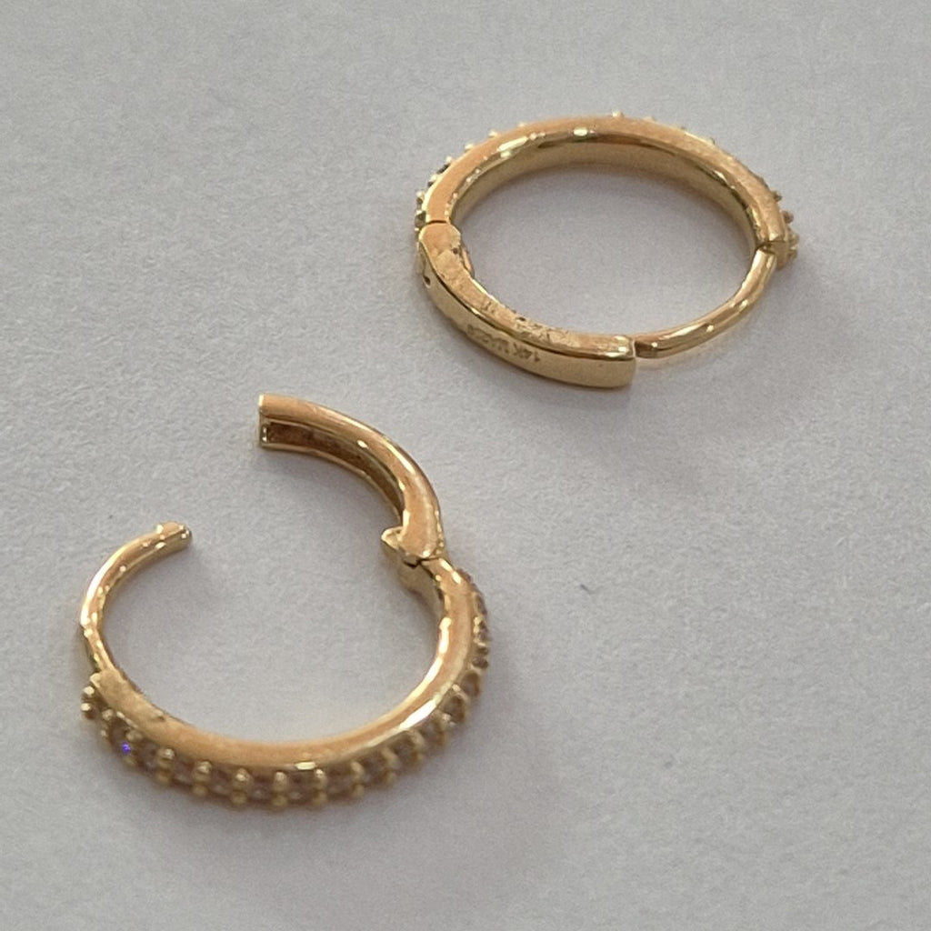 HUGGIES ORO 14K 1.4 (NUEVO)