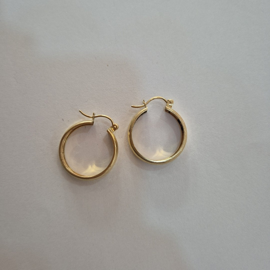 ARETES ARRACADAS LABRADAS 10K 2.4 GR (NUEVO)
