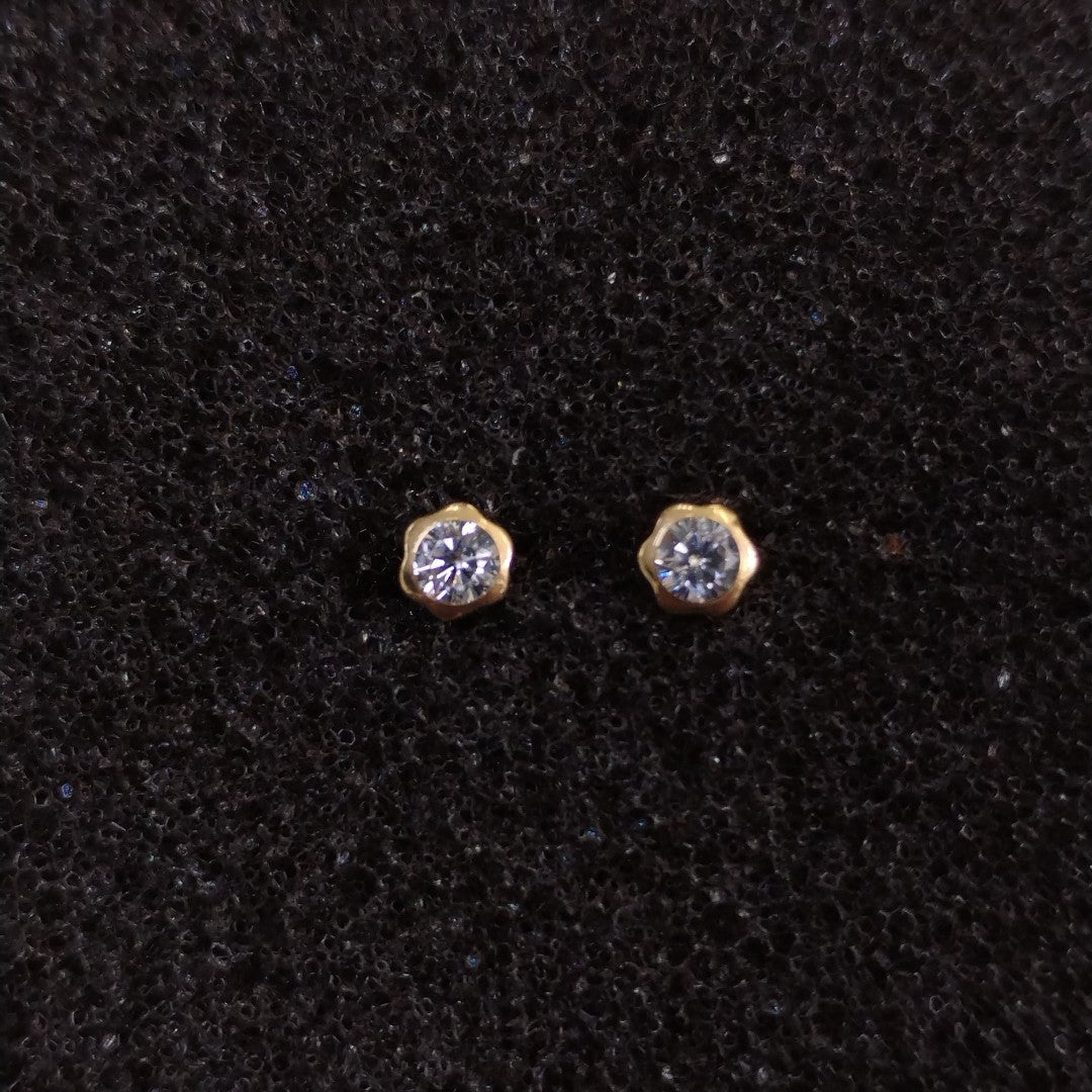 BROQUELES PAR ORO 14 K 0,40 GRMS (SEMINUEVO)
