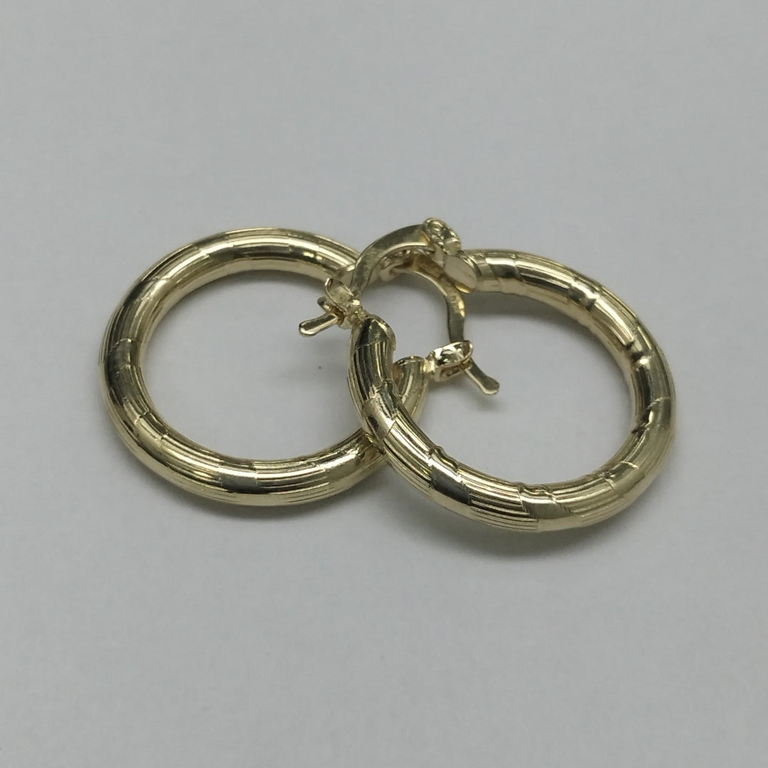 ARETES ARRACADAS 14K 2.7 GR (NUEVO)
