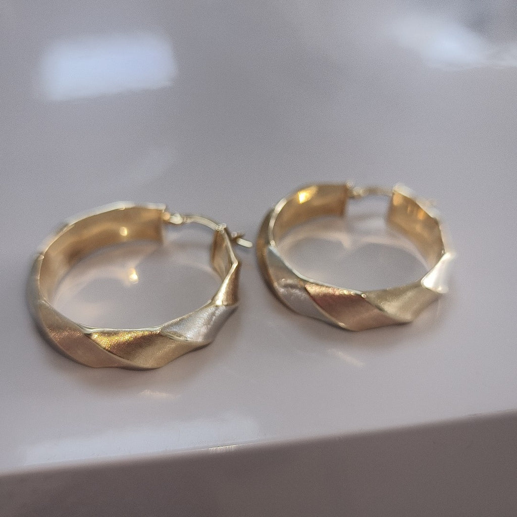 ARRACADAS PAR ORO 14 K 4,40 GRMS (SEMINUEVO)