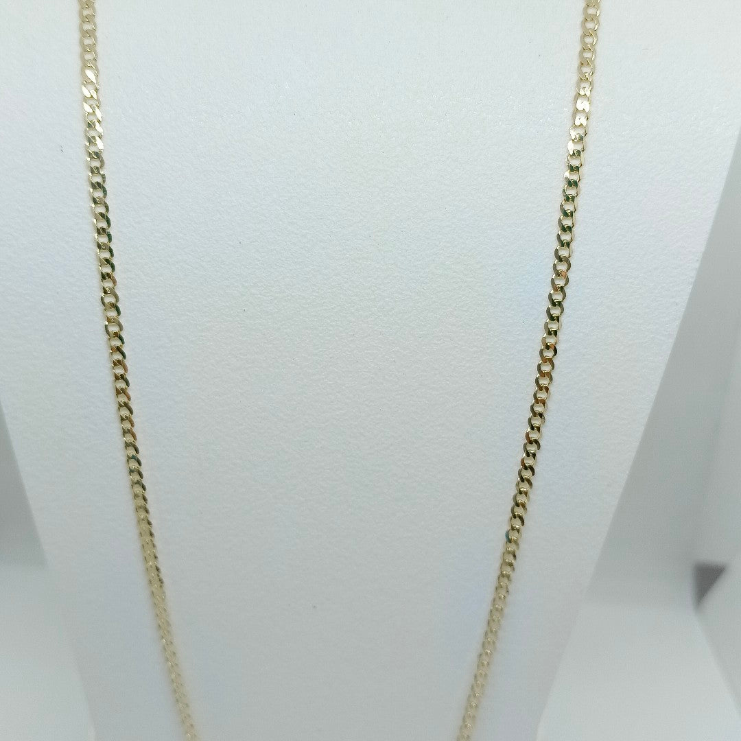 CADENA BARBADA 14K 60 CM 5.9 GR (NUEVO)