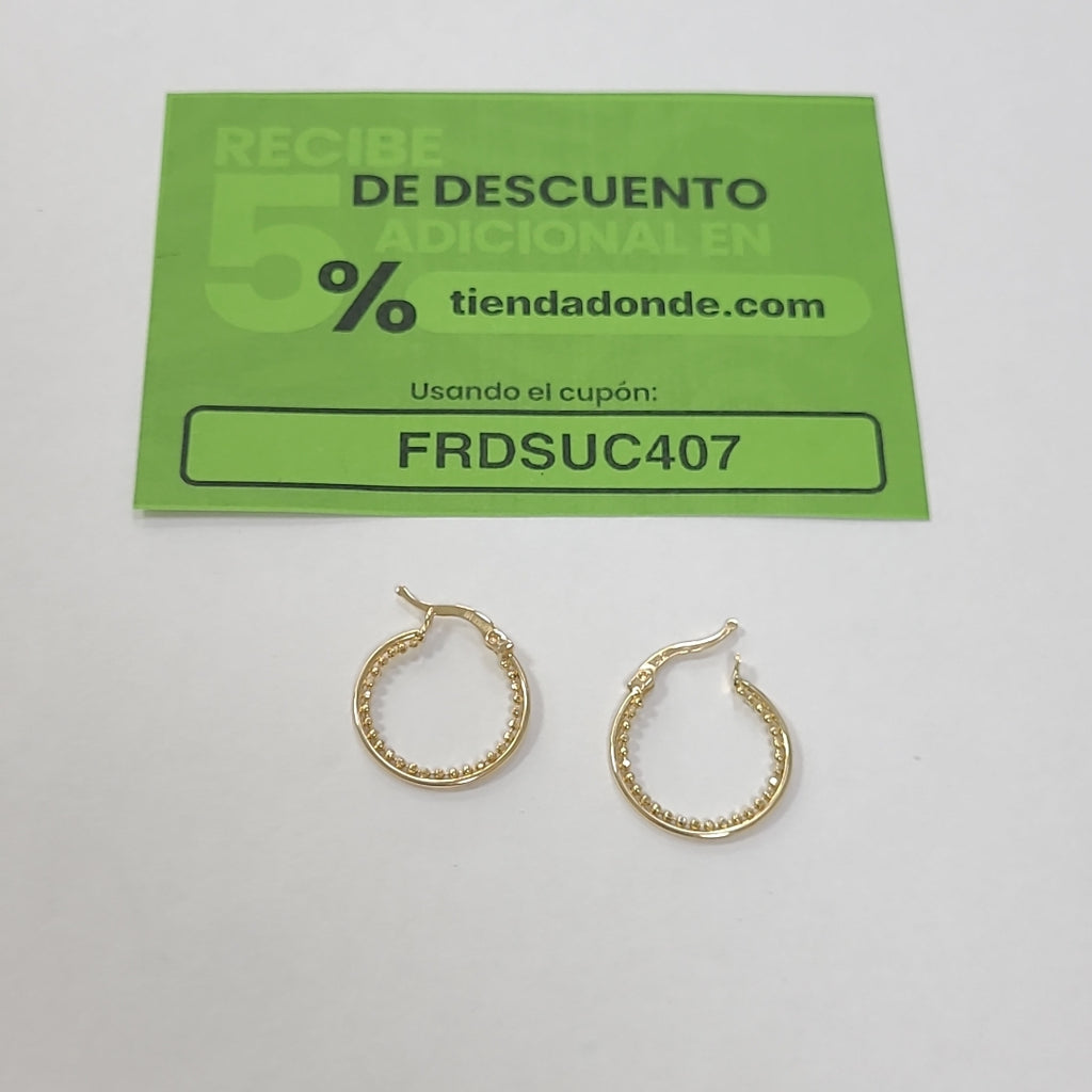 ARRACADAS ORO 14K 1.8 (NUEVO)