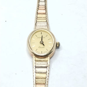 RELOJ CAJA ACERO PULSO ORO ORO 14 K 18.9 GRMS (SEMINUEVO)