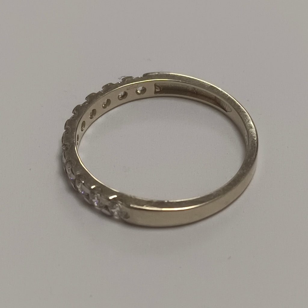 ANILLO ANILLITO MEDIA CHURUMBELA 14K 9 TALLA 2.2 GR (NUEVO)