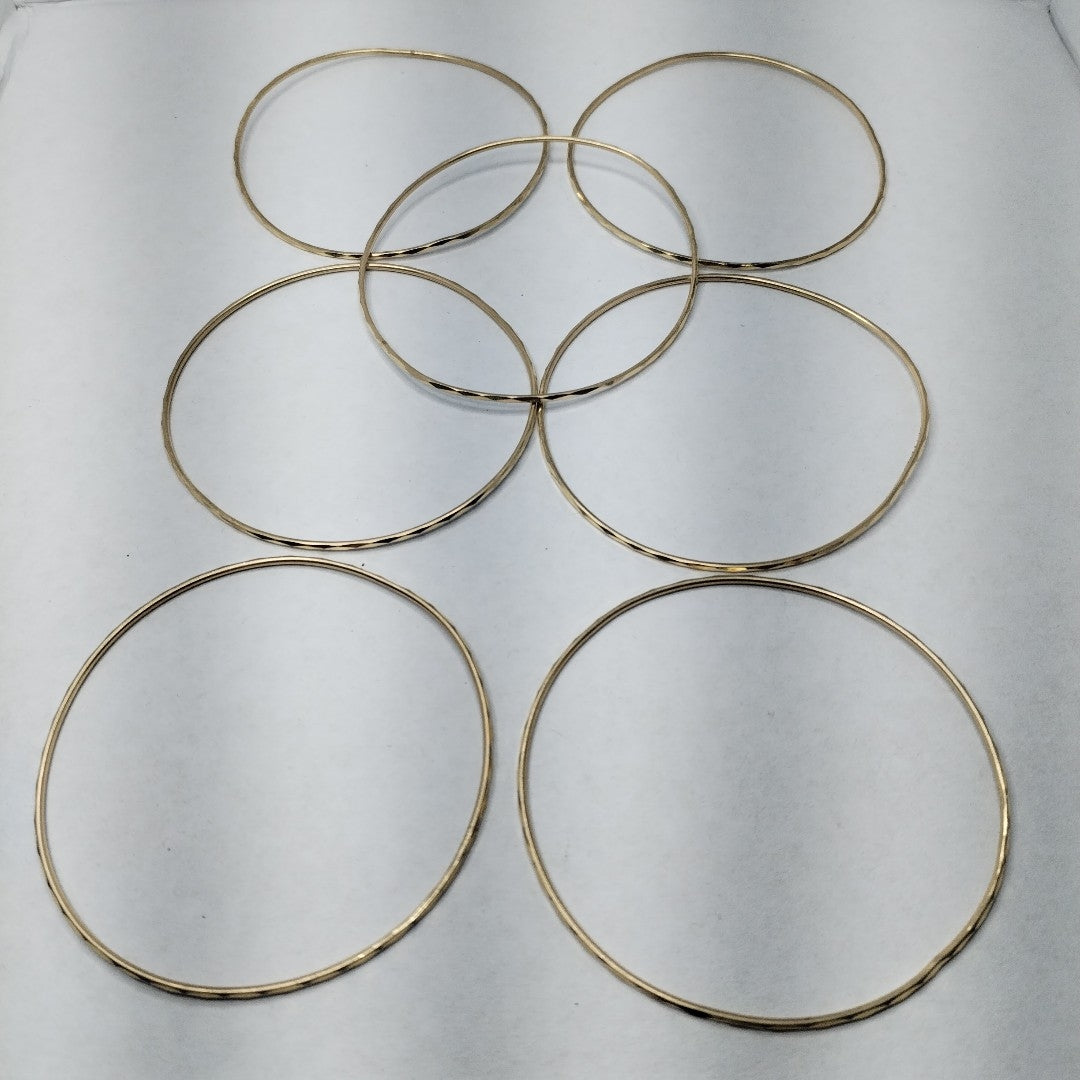 SEMANARIO DE PULSERAS ORO 14 K 16.9 GRMS (SEMINUEVO)