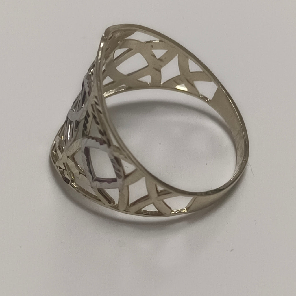 ANILLOS CON ESTRELLA CELTA 14K TALLA 9 2.2 GR (NUEVO)