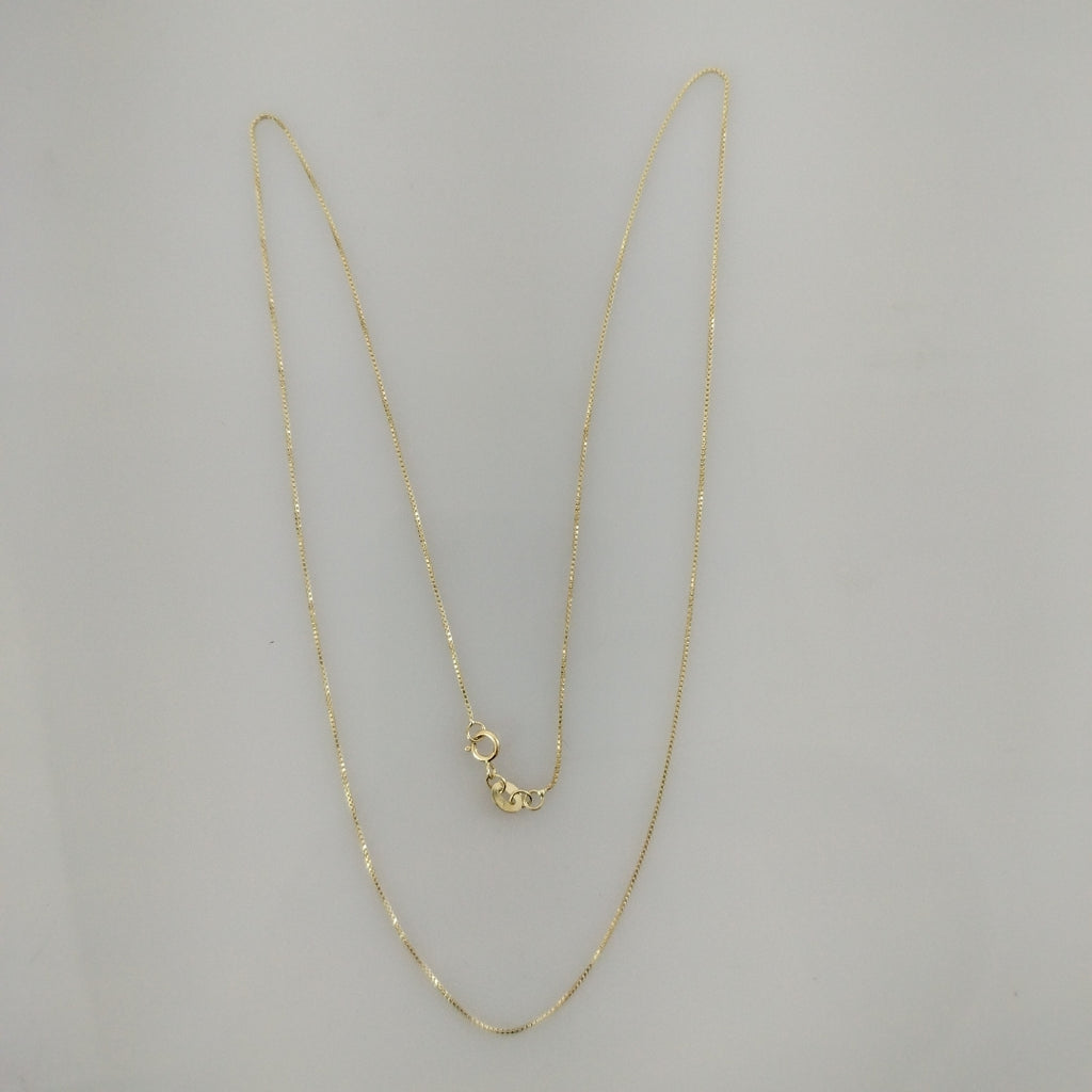 CADENA VENECIANO 14K 55 CM 1.7 GR (NUEVO)