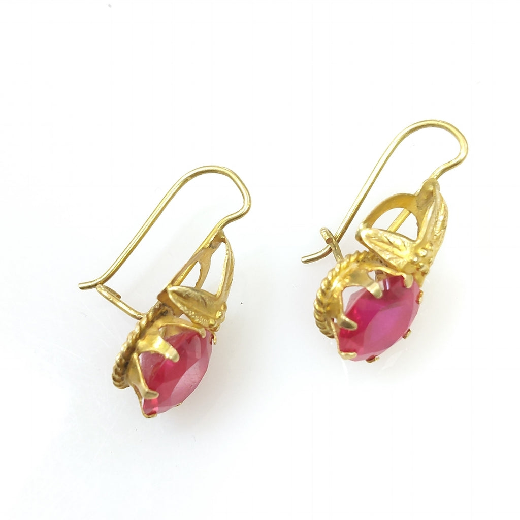 ARETES PAR ORO 18 K 3,50 GRMS (SEMINUEVO)