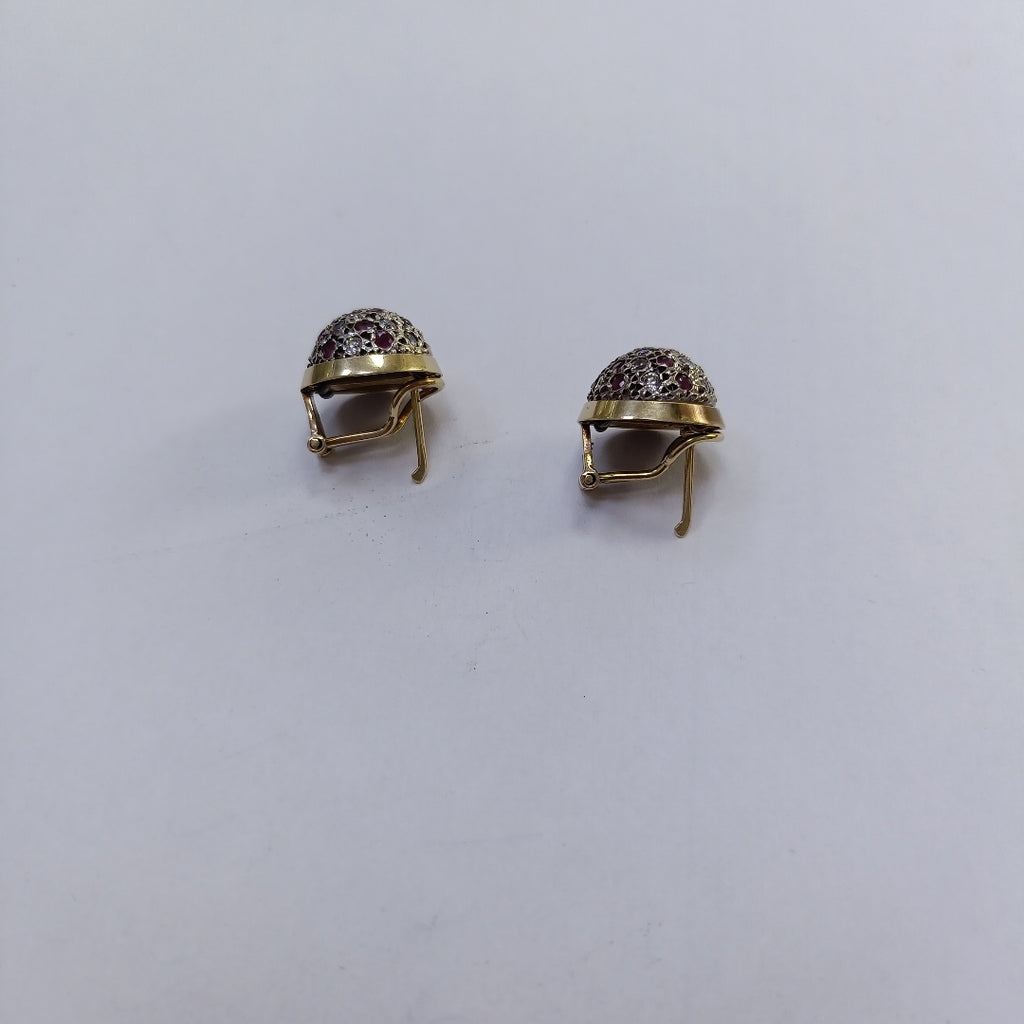 BROQUELES PAR ORO 14 K 7.4 GRMS (SEMINUEVO)