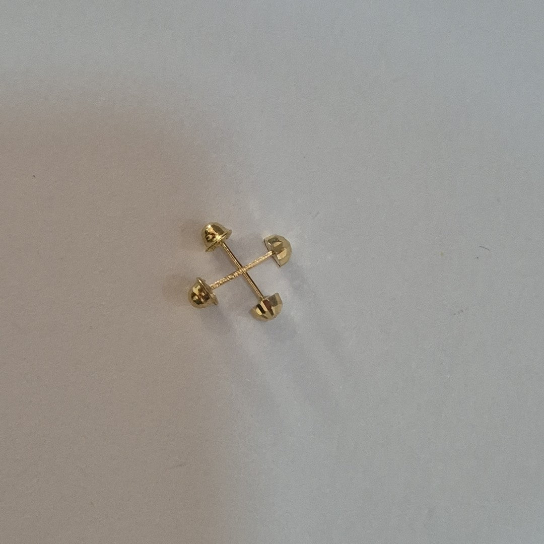 BROQUELES BROQUEL FIG HONGO 14K 0.17 GR (NUEVO)