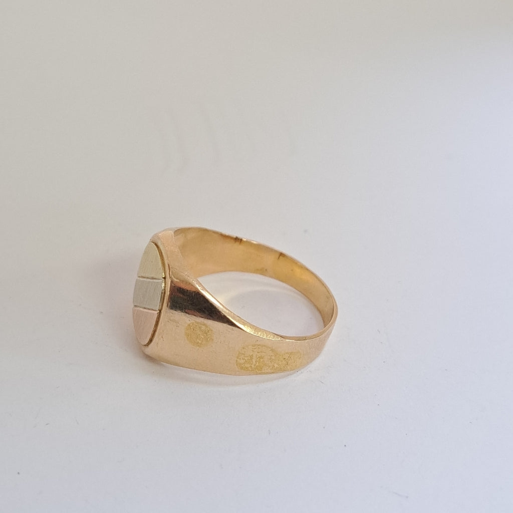 ANILLO ORO 14 K 6,90 GRMS (SEMINUEVO)