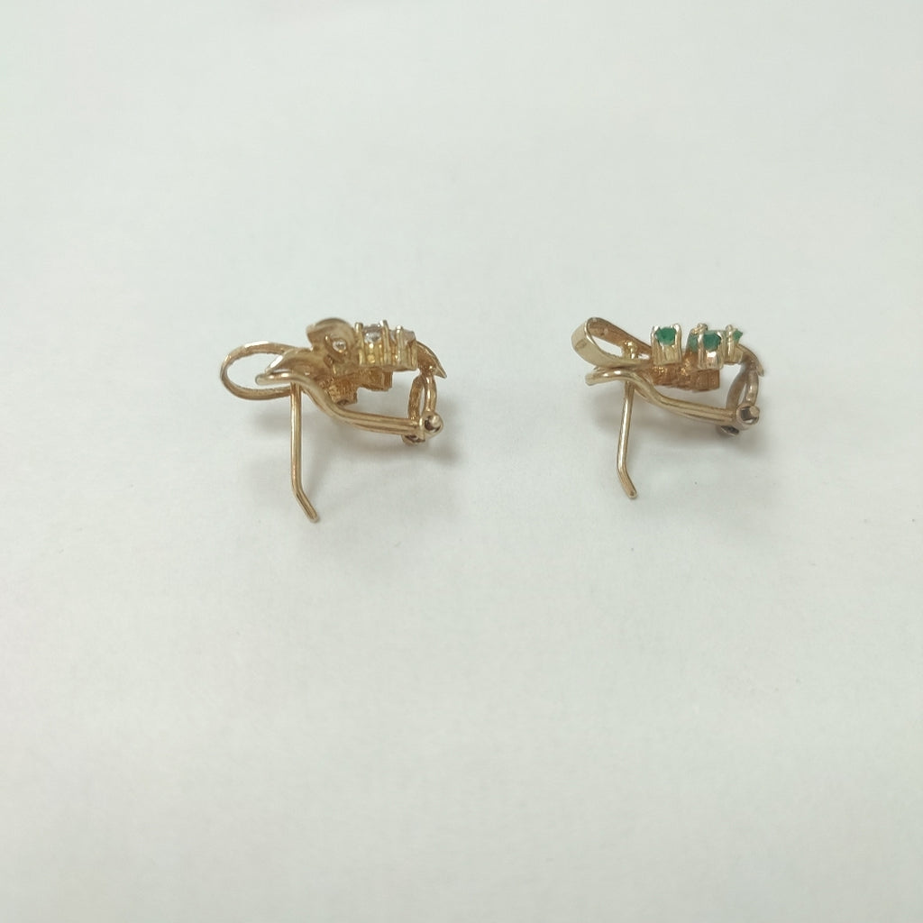 ARETES PAR ORO 8 K 3,60 GRMS (SEMINUEVO)