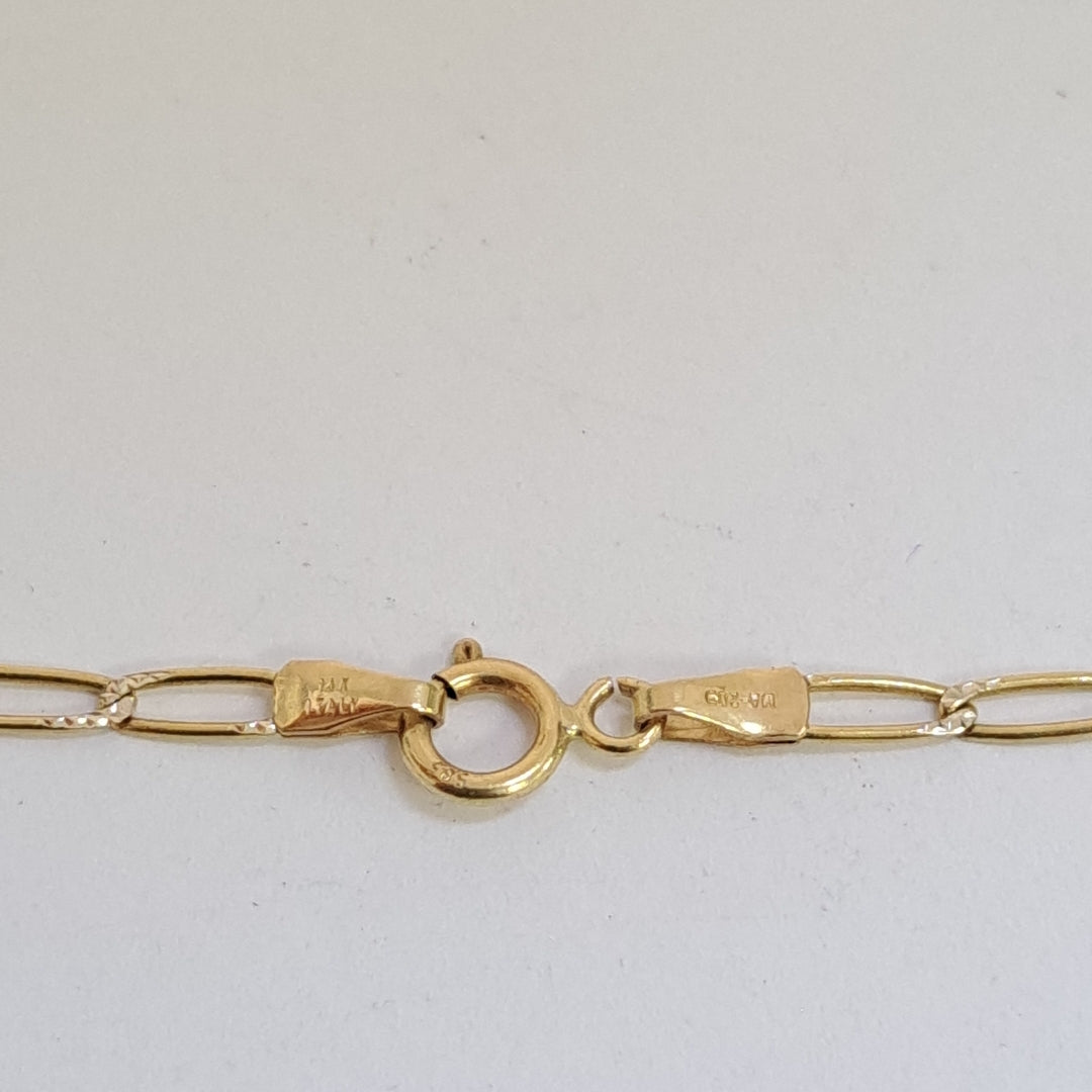 CADENA ORO 14 K 4.2 GRMS (SEMINUEVO)