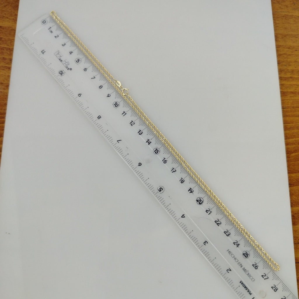 CADENA TORZAL 10K 55 CM 4.6 GR (NUEVO)