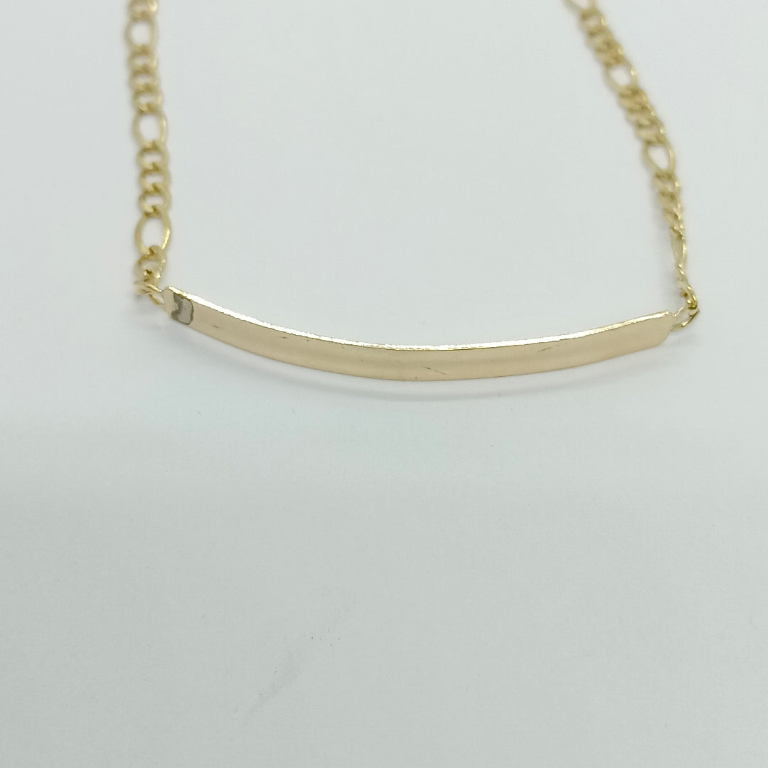 PULSERA ESCLAVA 3X1 10K 18 CM 2.6 GR (NUEVO)