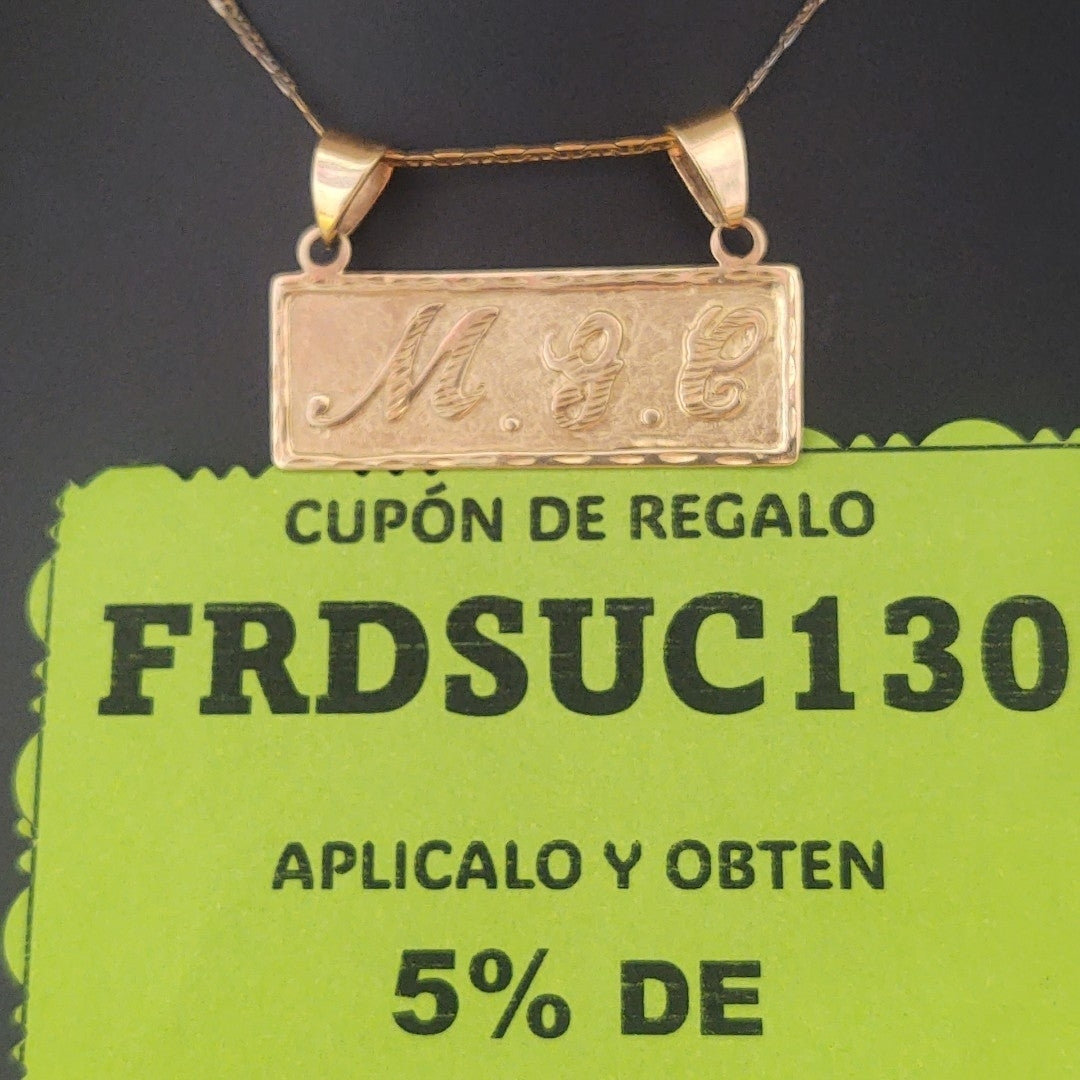DIJE ORO 10 K 3 GRMS (SEMINUEVO)