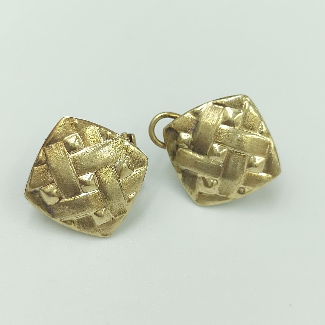 ARETES PAR ORO 8 K 3.7 GRMS (SEMINUEVO)