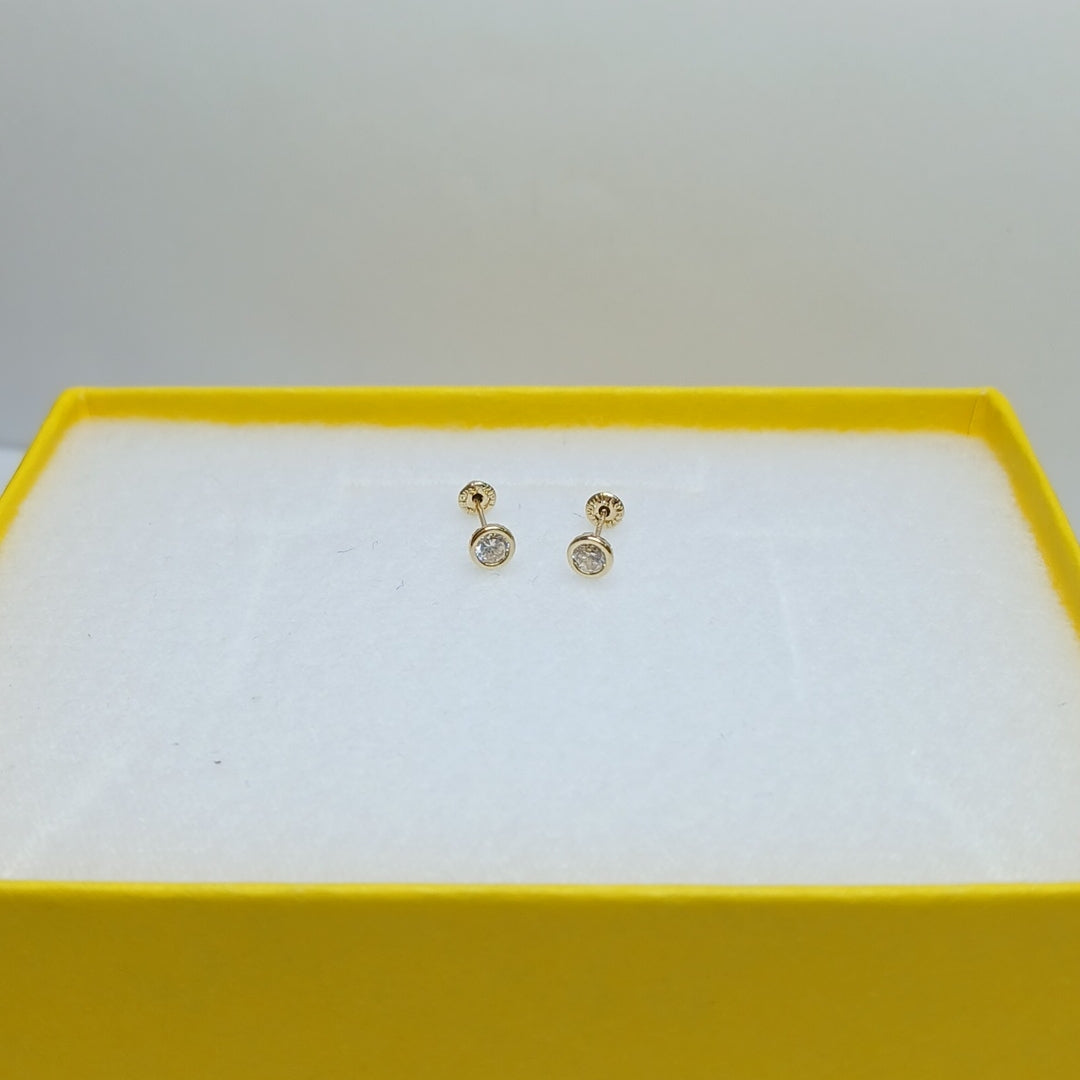 BROQUELES BROQUEL C CIRCONIA 14K 0.1501 GR (NUEVO)