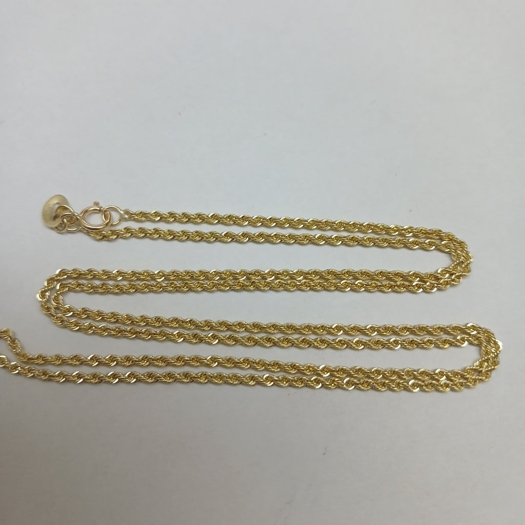CADENA TORZAL 10K 55 CM 4.6 GR (NUEVO)