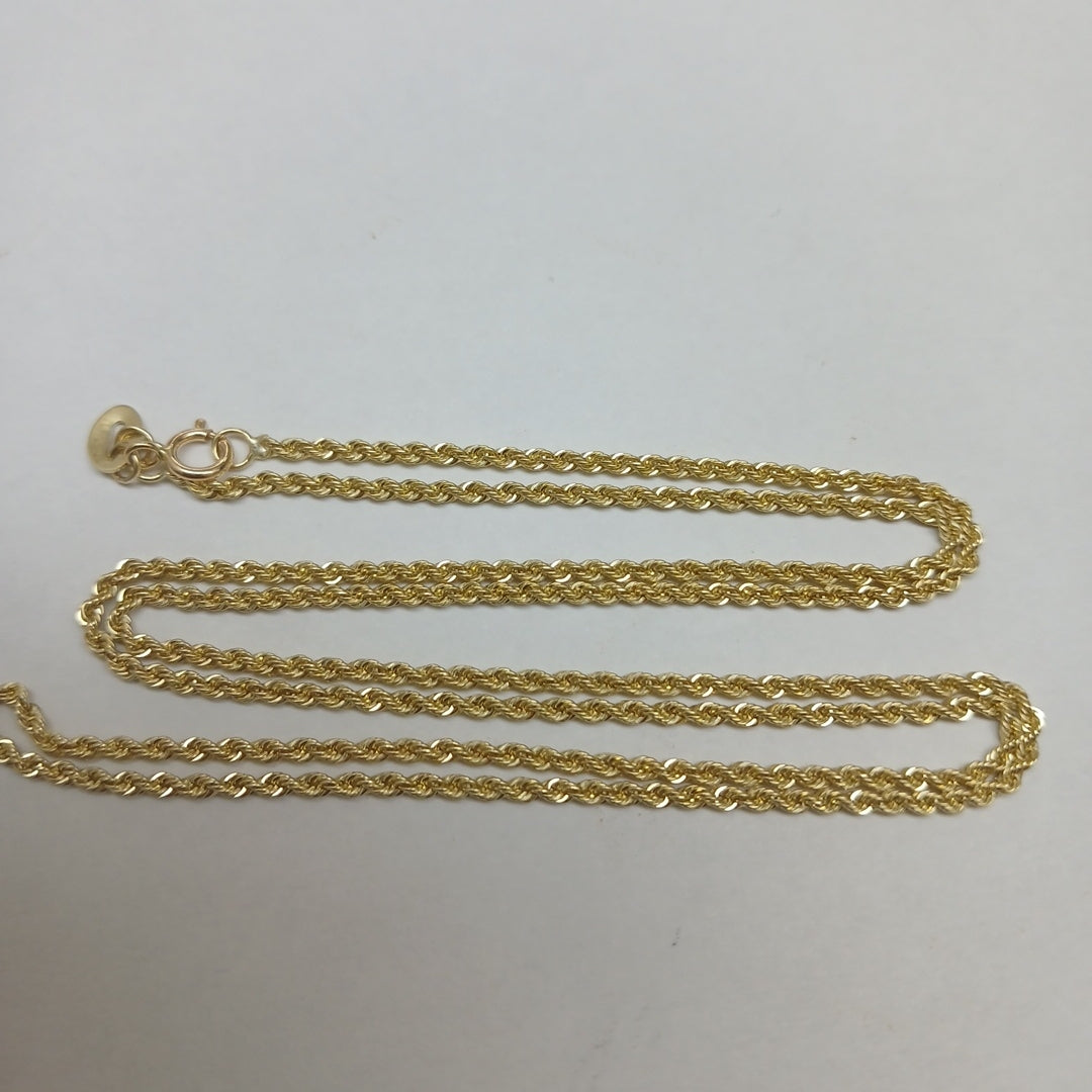 CADENA TORZAL 10K 55 CM 4.6 GR (NUEVO)