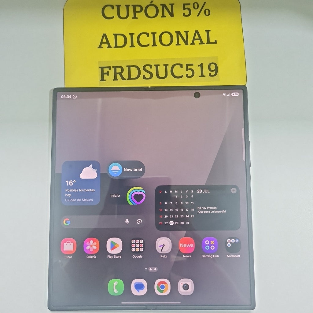 CELULAR SAMSUNG GALAXY Z FOLD7 SM-F966B (2025) 512 GB 12 GB RAM (SEMINUEVO)
